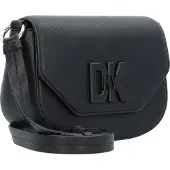 DKNY Seventh Avenue Crossbody-laukku Nahka 22 cm Musta