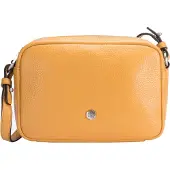 Jekyll & Hide Osaka Crossbody-laukku RFID-suoja Nahka 22 cm Keltainen