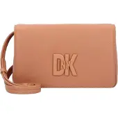 DKNY Seventh Avenue Crossbody-laukku Nahka 24 cm Ruskea