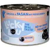 Lucky Lou 6x200g Lifestage Adult Siipikarja & Fasaani märkä kissanruoka