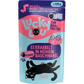 Lucky Lou Adult 16 x 125 g - siipikarja ja hyönteiset