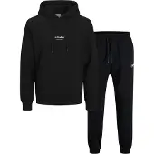 Jack & Jones Juoksupuku 'JJESOHO' musta / valkoinen