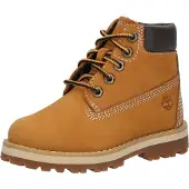 Timberland unisex for kids. TB0A28VM2311 Leather lace-up boots Courma yellow (21), Flat, Laces, Zip, Casual, children's fashion