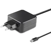 CoreParts Kannettavan tietokoneen verkkovirta-adapteri, USB-C, 45W, musta