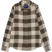 Only & Sons Osjgudmund Ls Checked Shirt Noos - Green - 134