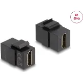 DeLOCK – Keystone Module HDMI female to HDMI female black (87875)