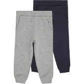 Minymo Sweat Pants (2-Pack) - Multi/patterned - 80