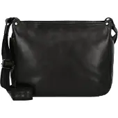 Harold's Caugio Crossbody-laukku Nahka 31 cm Musta