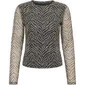 ONLY Paita 'ONLNOVA' beige / musta