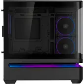 Asus PRIME AP202 ARGB, Mini Tower, PC, Musta, mikro ATX, Mini-ITX, Metalli, Pelaaminen (90DC00P0-B19000)