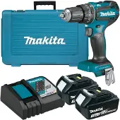 Makita Akku-Bohrschrauber DDF485RFE 2x3.0Ah/18V