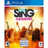 Let's Sing: Country PS4
