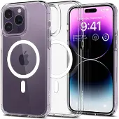 Spigen iPhone 14 Pro Max Kuori Ultra Hybrid MagFit Valkoinen
