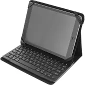 Deltaco – Suojus ja Bluetooth näppäimistö 10" tableteille, musta (TB-137)