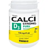 Vitabalans Calci Strong+ D3 120 kpl purutabletti