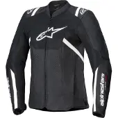 Alpinestars Stella T-SPS Air V2 -tekstiilitakki Musta/Valkoinen Naiset, size L