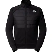 The North Face M Reaxion 2.0 Fleece Hybrid Full Zip Jkt - Black - XL