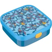 Curver Madkasse Bento Campus Stitch - Blue - 18X18X6.2CM