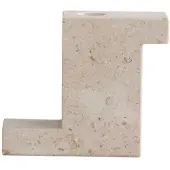 101 Copenhagen Brick kynttilänjalka kalkkikivi 10,5x12,5 cm Kalkkikivi