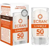 Ecran SUNNIQUE kasvo- ja dekoltee-sauva SPF50+ 30 ml