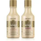 INOAR Absolut Daymoist CLR setti kuiville ja värjätyille hiuksille 2x250 ml