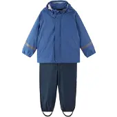 Reima Sadevaatteet m. Henkselit - Tihku - PU - Denim Blue - - 3 v (98) - Sadevaatteet
