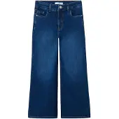 Name It Kids Nkfpolly X-Wide Jeans 3057-Fr Noos - Navy - 164