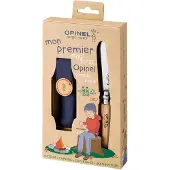 Opinel Boxset My First & belt holster Beech Wood Veitset OneSize