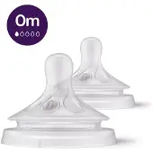 Philips AVENT Natural Response 2 Kpl:n Imukappalepakkaus, Jossa On Koliikkia Ehkäisevät Venttiilit White One Size Valkoinen One Size Pojat, Tytöt