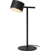 Lucide Led pöytävalaisin Gian, himmennettävä, Musta, Olohuone/ruokailutila, Metalli, Moderni