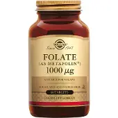 Solgar folaatti (Metafolin), 1000ug, 60tabl