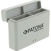 PATONA Premium USB-C Dual-laturi DJI Osmo Action 3 - 6