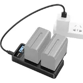 SmallRig 4086 Battery Charger For Np-F970 Batteries kameraparistolaturi