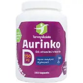 Terveyskaista Aurinko D 150 mikrog