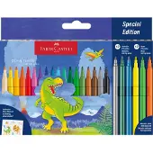 Faber-Castell 554222, 24 väriä, Monivärinen, Monivärinen, Vesipohjainen muste, Kiina, Aikuiset & Lapset