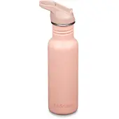 Klean Kanteen Classic Narrow Flip Sport vesipullo 532 ml, peach parfait