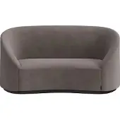 Dôme Déco , CURVE Sofa 2-seater Paris mouse 27