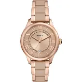 Fossil Analoginen kello 'GILMORE' roseekulta / musta