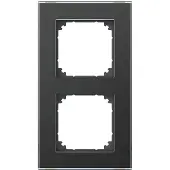 Schneider ELECTRIC EXXACT SOLID 2-OSAINEN KEHYS LASI MUSTA (WDE004852)