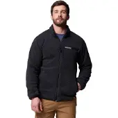 Columbia Sportswear Rugged Ridge High Pile Full Zip - Black - M