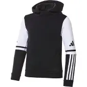 Adidas Urheilullinen collegepaita musta / valkoinen