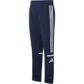 Adidas Urheiluhousut tummansininen / valkoinen