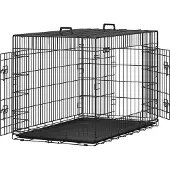 Hobby Hall Koiranhäkki, Feandrea, 122x81x76 cm, Musta