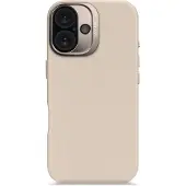 Decoded Leather Backcover w/MagSafe for iPhone 16 - Clay