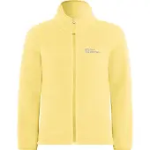 Jack Wolfskin Kids' Taunus Jacket Lemon Ice Välikerrospuserot 164