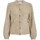 Minus Msjennie Grs Knit Cardigan - Beige - XS