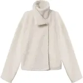 LMTD Nlfbetty Ls Short Jacket - White - 170-176