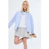 Mango Puffed Cotton Skirt - Grey - 7-8