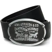 Levis Accessories Vyö 'Billy' hopeanharmaa / musta