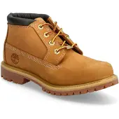 Timberland for woman. TB1233997131 Nellie brown lace-up chukka boots (41 W), Beige, Flat, Nubuck, Laces, Casual